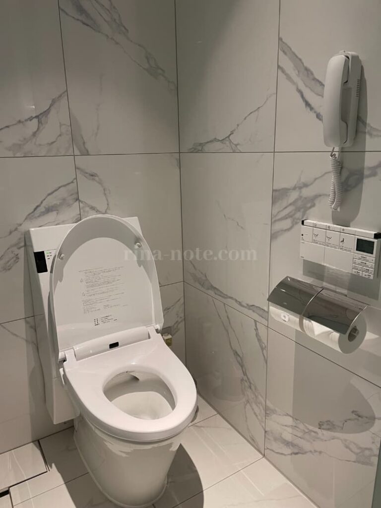 カハラホテル横浜のトイレ