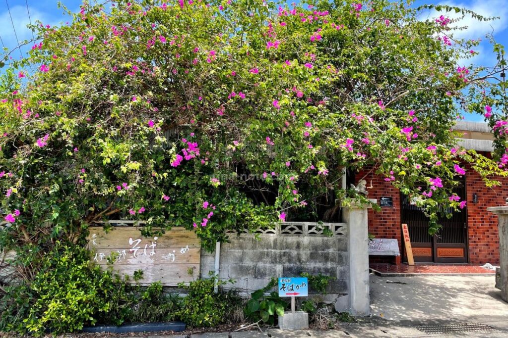 伊良部そばかめ 宮古島 外観 ローカルに人気の宮古そば店