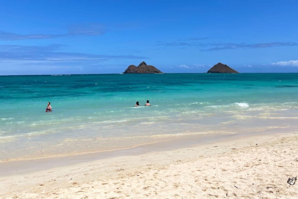 ラニカイビーチ カイルア 透明度が高く絶景のハワイのビーチ
