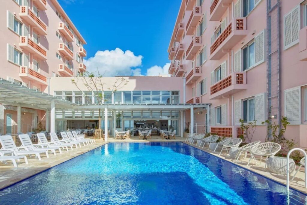 シーブリーズコーラル 宮古島 外観 格安ホテル