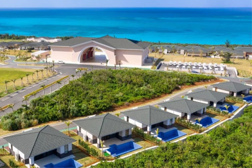 シーウッドホテル 宮古島 外観 来間島のリゾートホテル